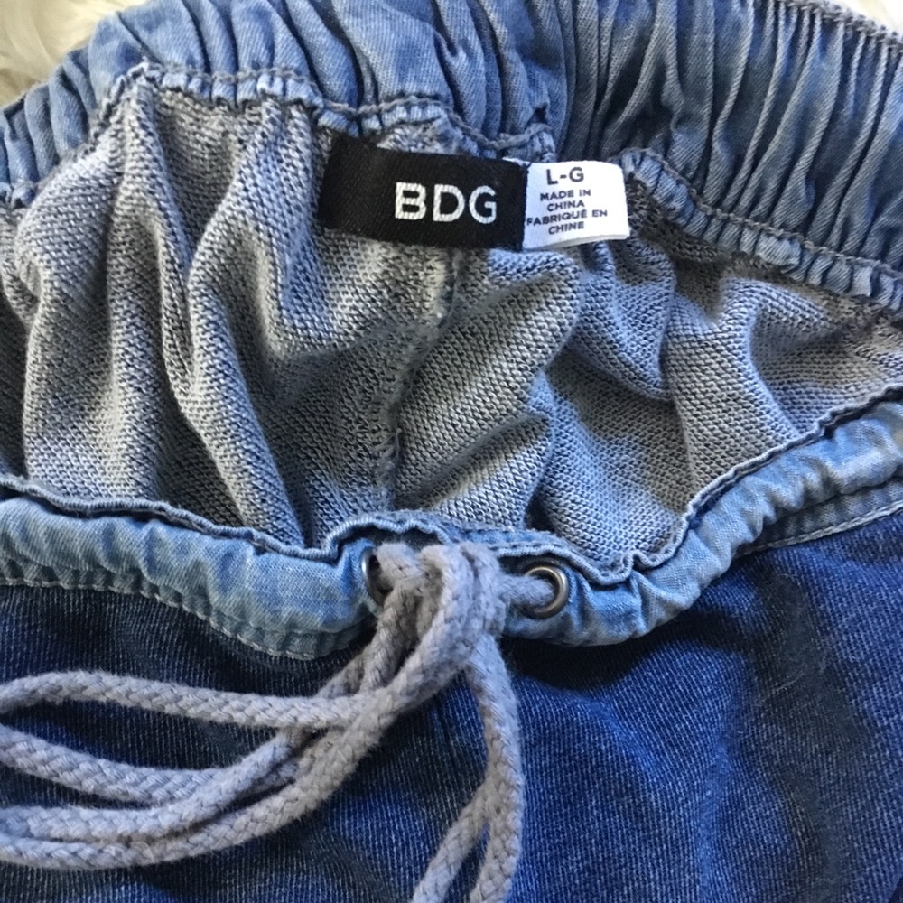 BDG Flowy Cotton Jean Shorts